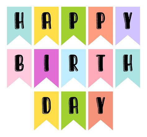 free printable happy birthday banners|free printable birthday banner maker.